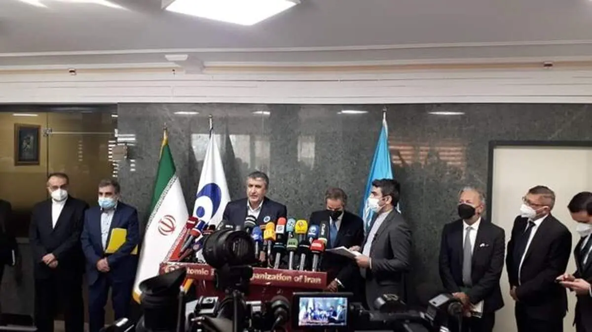 دیدار رافائل گروسی با محمد اسلامی