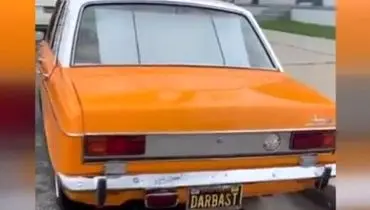 ویدیویی جالب از پیکان تاکسی نارنجی در آمستردام! + فیلم