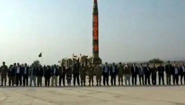 پاکستان یک فروند موشک بالستیک آزمایش کرد