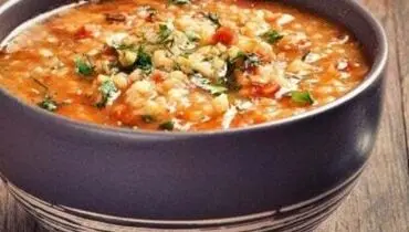 طرز تهیه آش گوجه