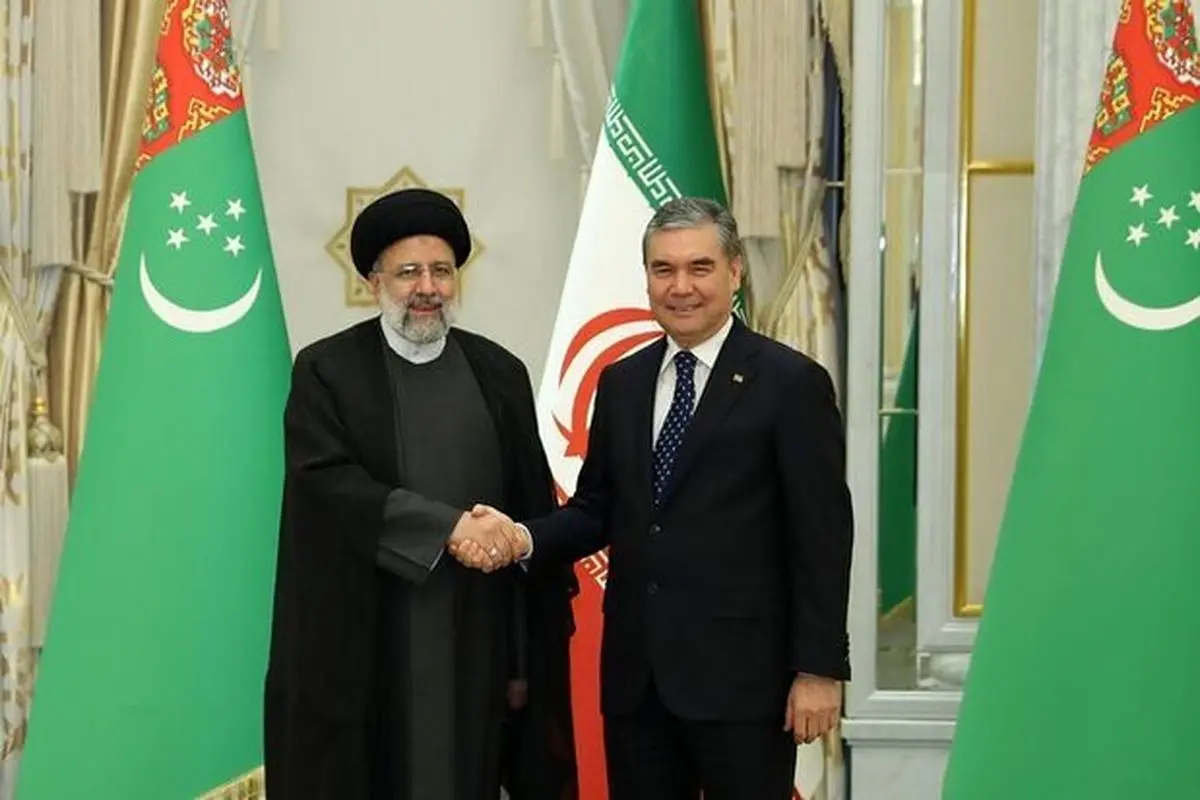 رایزنی روسای جمهور ایران و ترکمنستان در عشق آباد