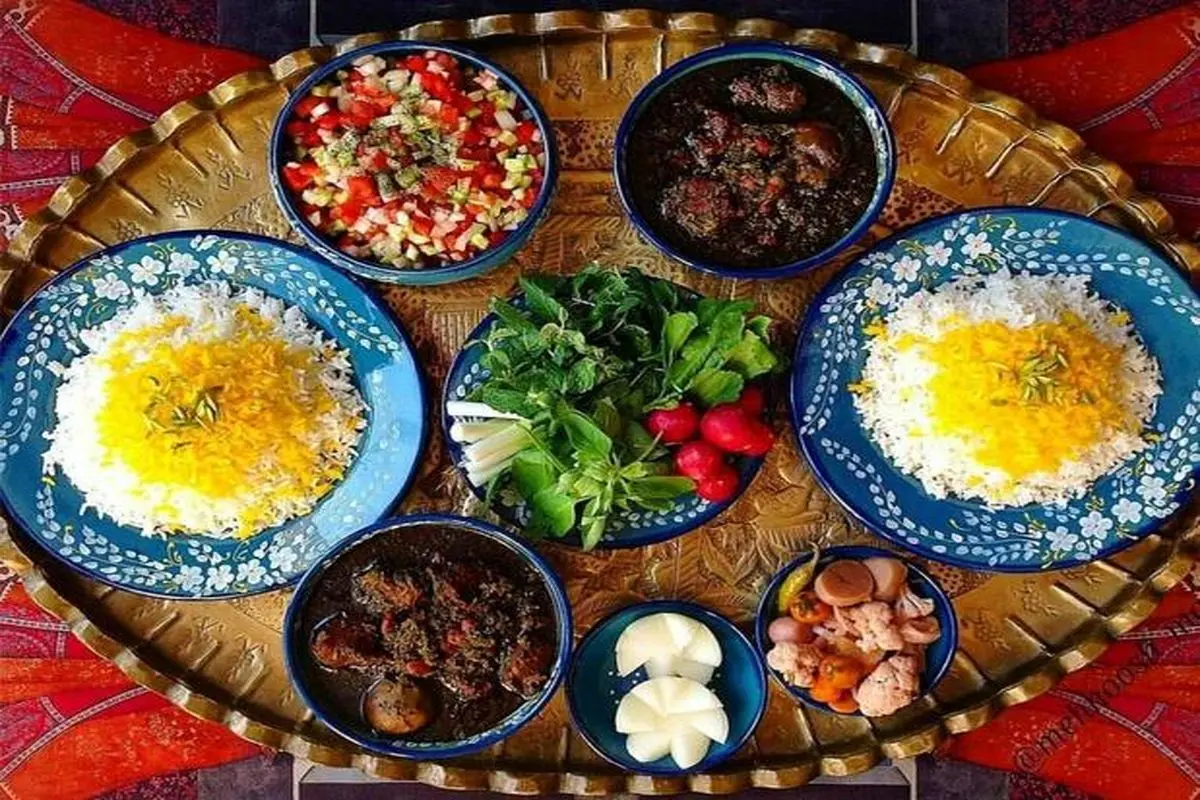 انواع غذای ایرانی