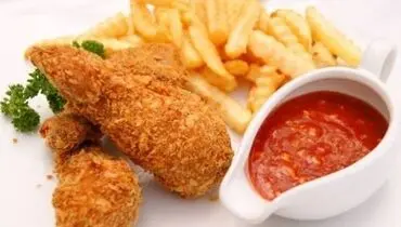 طرز تهیه "مرغ کنتاکی" به روش فست فودی