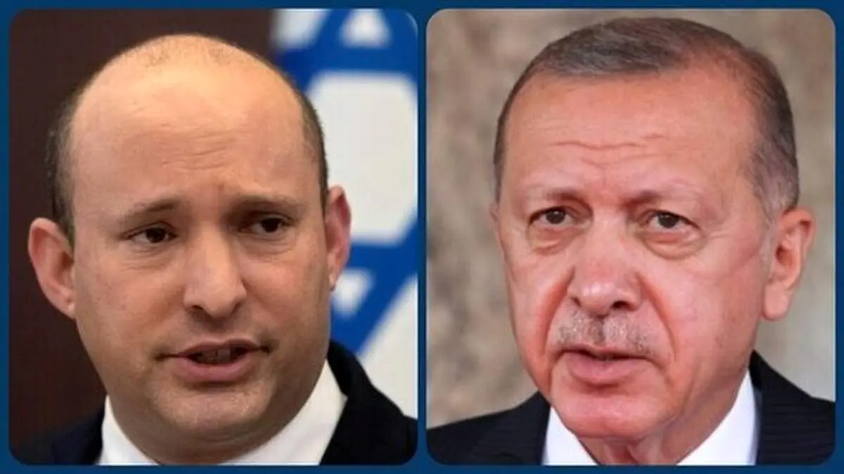 اولین گفت‌وگوی تلفنی اردوغان و یک نخست‌وزیر اسرائیلی پس از ۸ سال