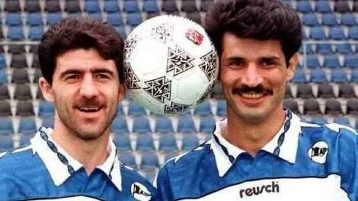 دایی و باقری بالاتر از مسی و لواندوفسکی + عکس