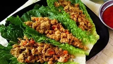 طرز تهیه دلمه کاهو