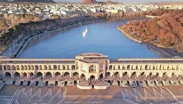 قابی حسرت‌برانگیز از زاینده‌رود مملو از آب + فیلم