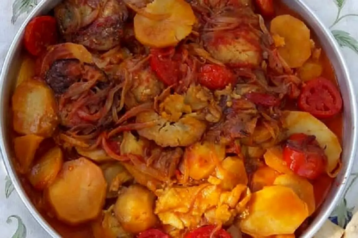 طرز تهیه یتیمچه کدو بادمجان، بدون گوشت