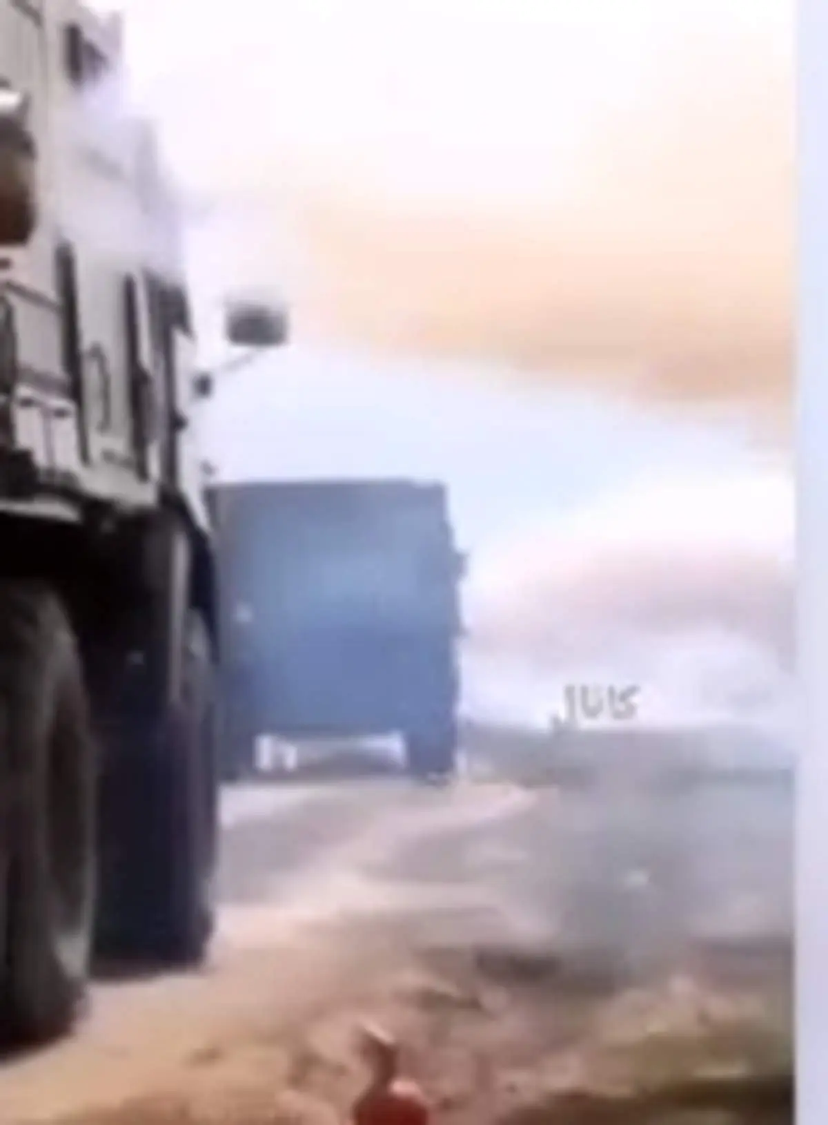 رونمایی روسیه از کامیون‌های تولید ابر+ فیلم