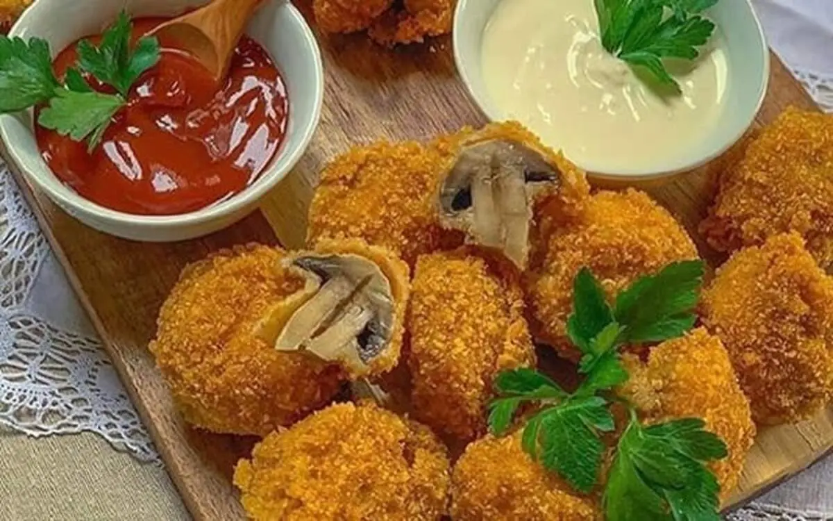طرز تهیه قارچ سوخاری