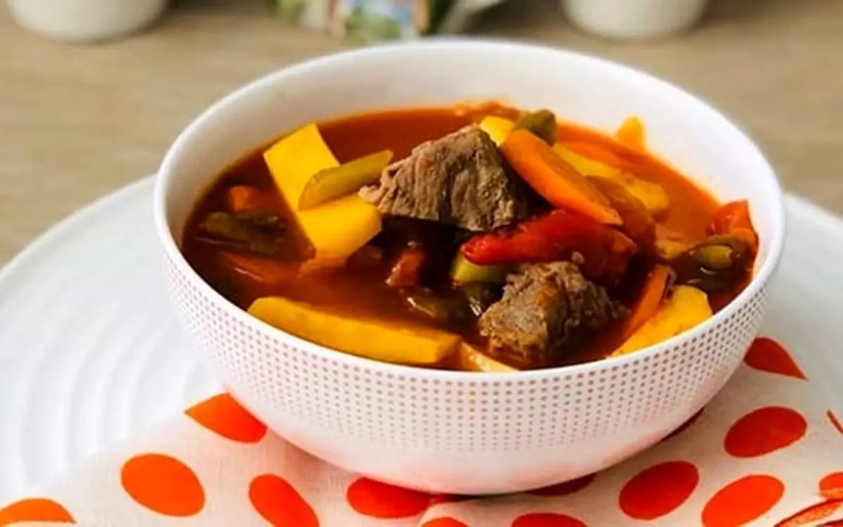 طرز تهیه گولاش