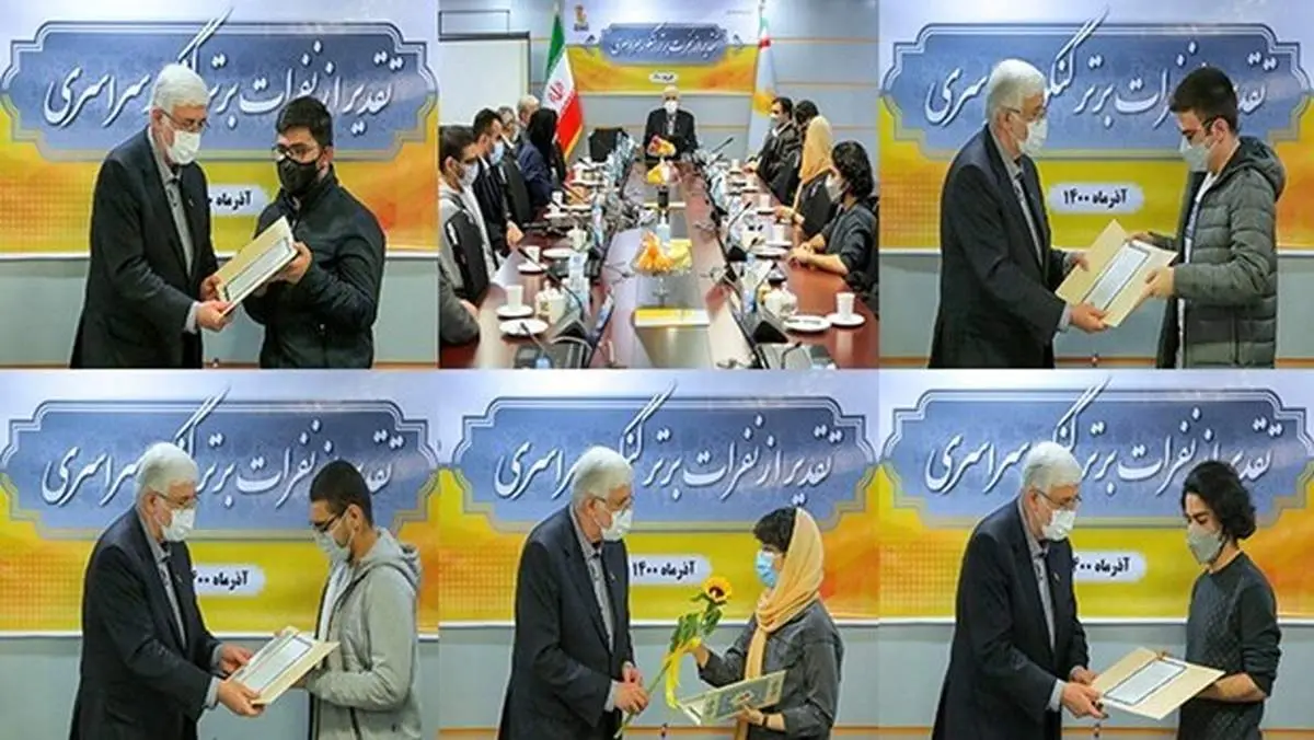 رتبه‌های برتر آزمون سراسری امسال نیز، برای چهاردهمین سال متوالی راتبه‌گیران (بورسیه) پاسارگاد شدند