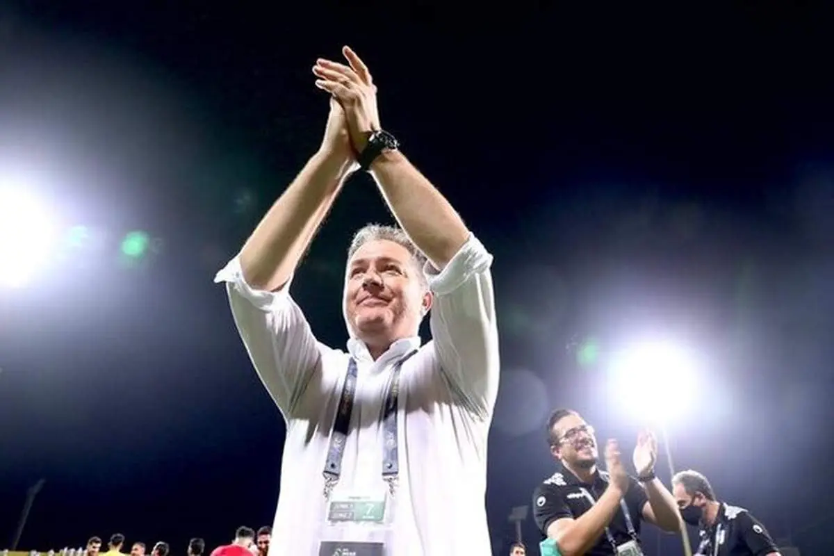 دراگان اسکوچیچ دربی پایتخت را از نزدیک تماشا می‌کند