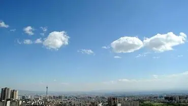 تصویری از آسمان گداخته تهران