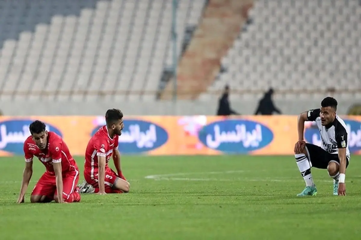 لیگ برتر فوتبال - دیدار تیمهای پرسپولیس و هوادار تهران