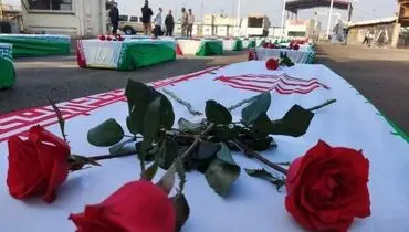 ورود پیکر‌های ۵۸ شهید دوران دفاع مقدس به کشور