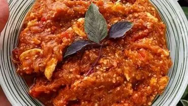 طرز تهیه میرزا قاسمی