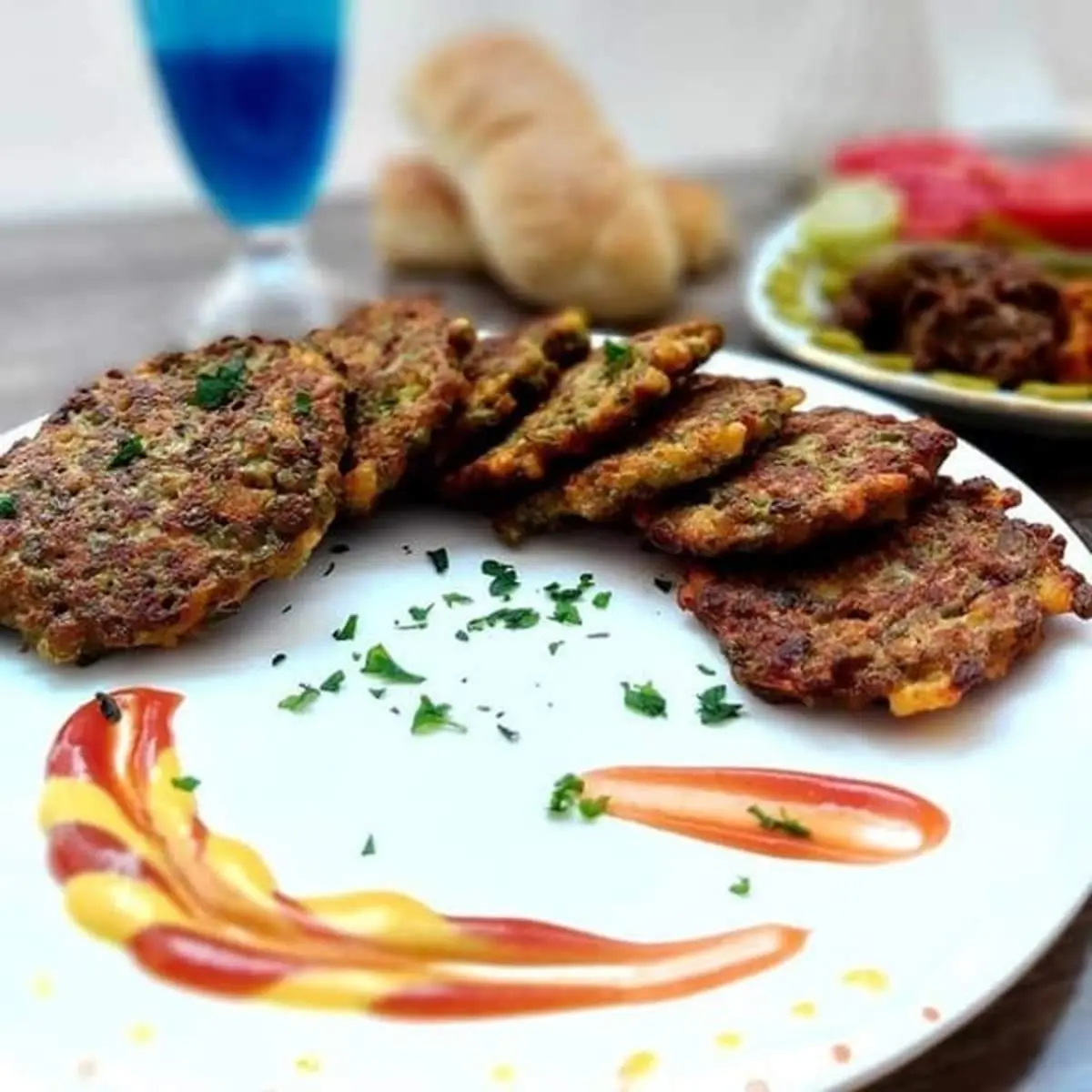 طرز تهیه کتلت لوبیا سبز