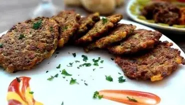 طرز تهیه کتلت لوبیا سبز