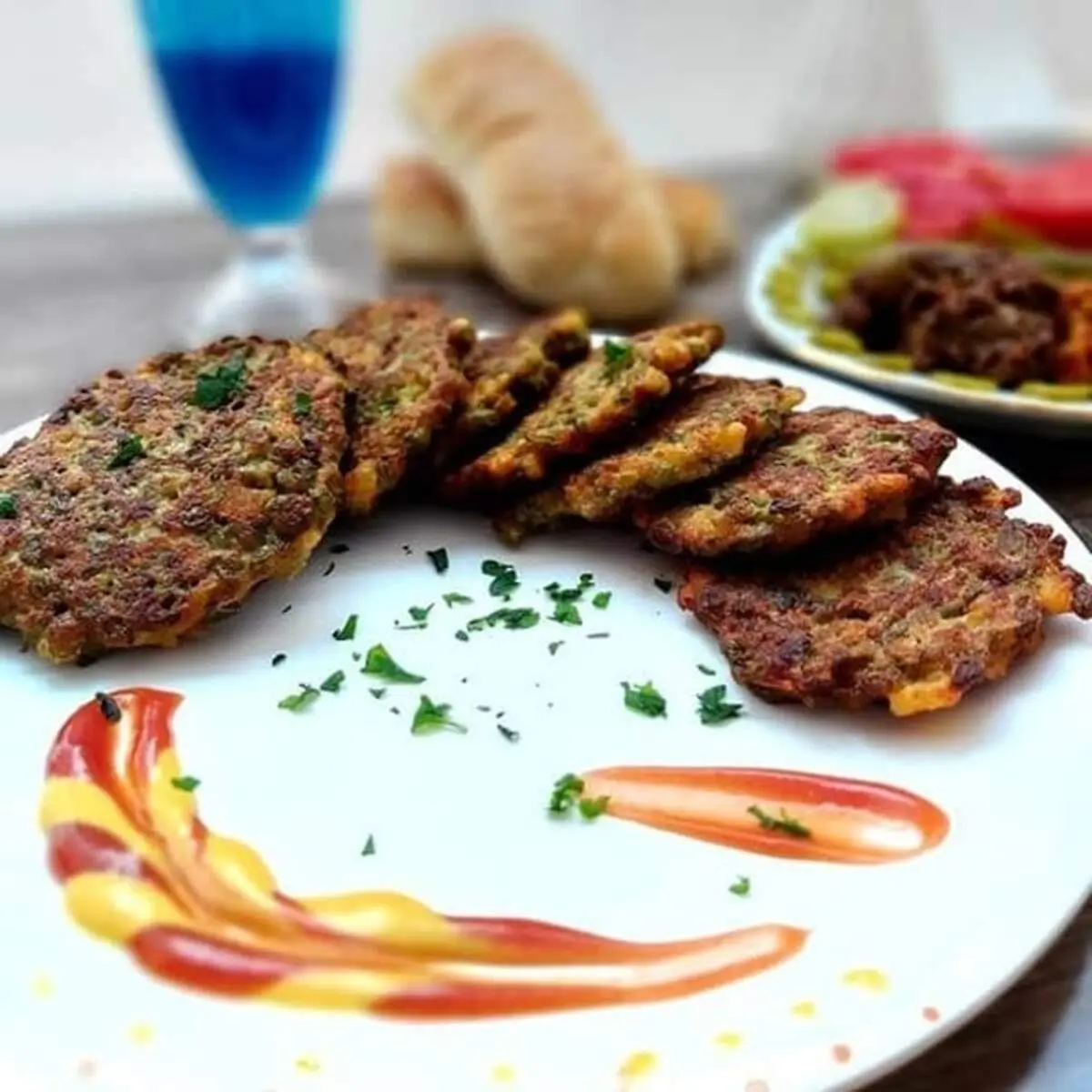 طرز تهیه کتلت لوبیا سبز
