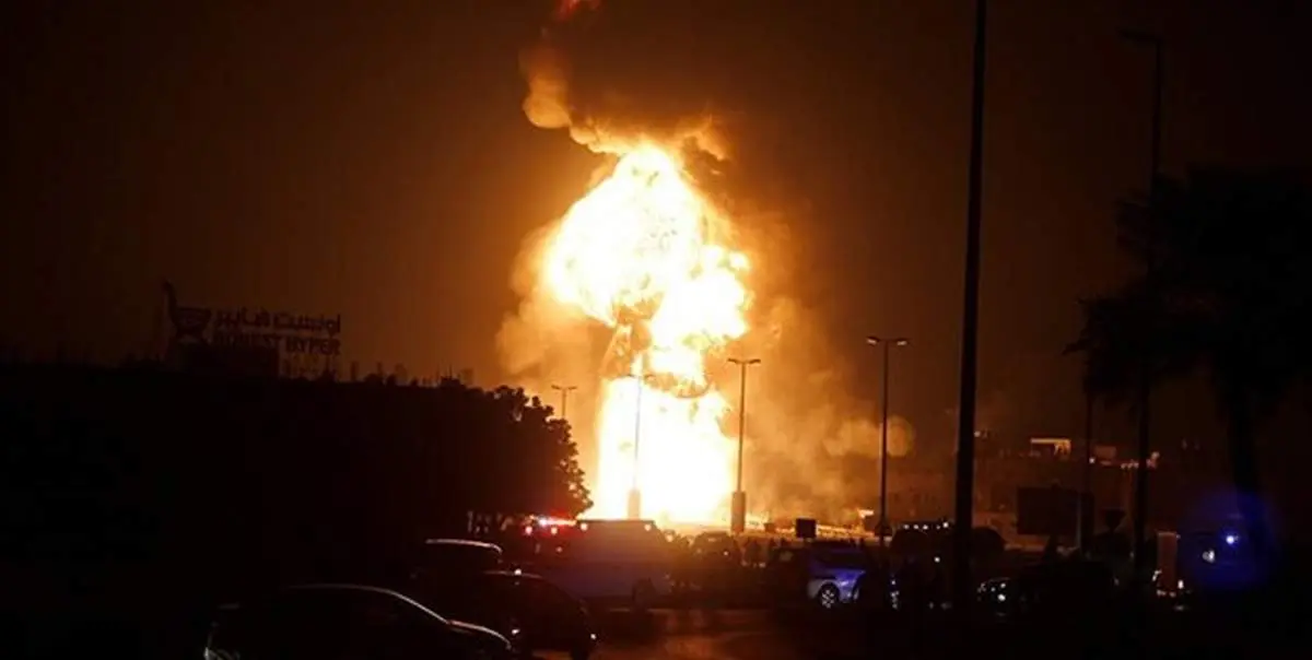 لحظه انفجار مرگبار در کارگاه شارژ سیلندر در خیابان زمزم +فیلم