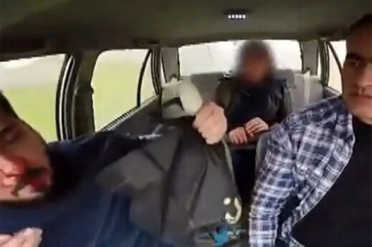 کتک کاری شدید یک خانم با عوامل دوربین مخفی! + فیلم