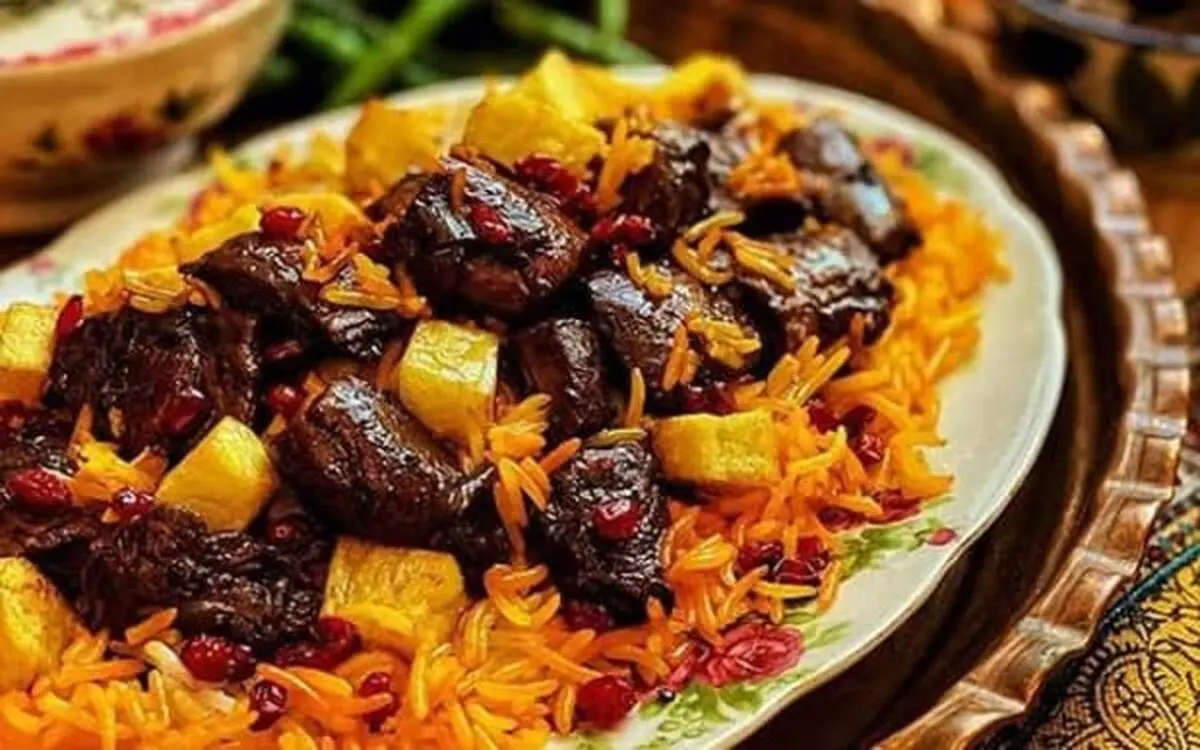 طرز تهیه پلو مرغ بهشهری