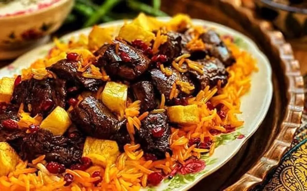 طرز تهیه پلو مرغ بهشهری