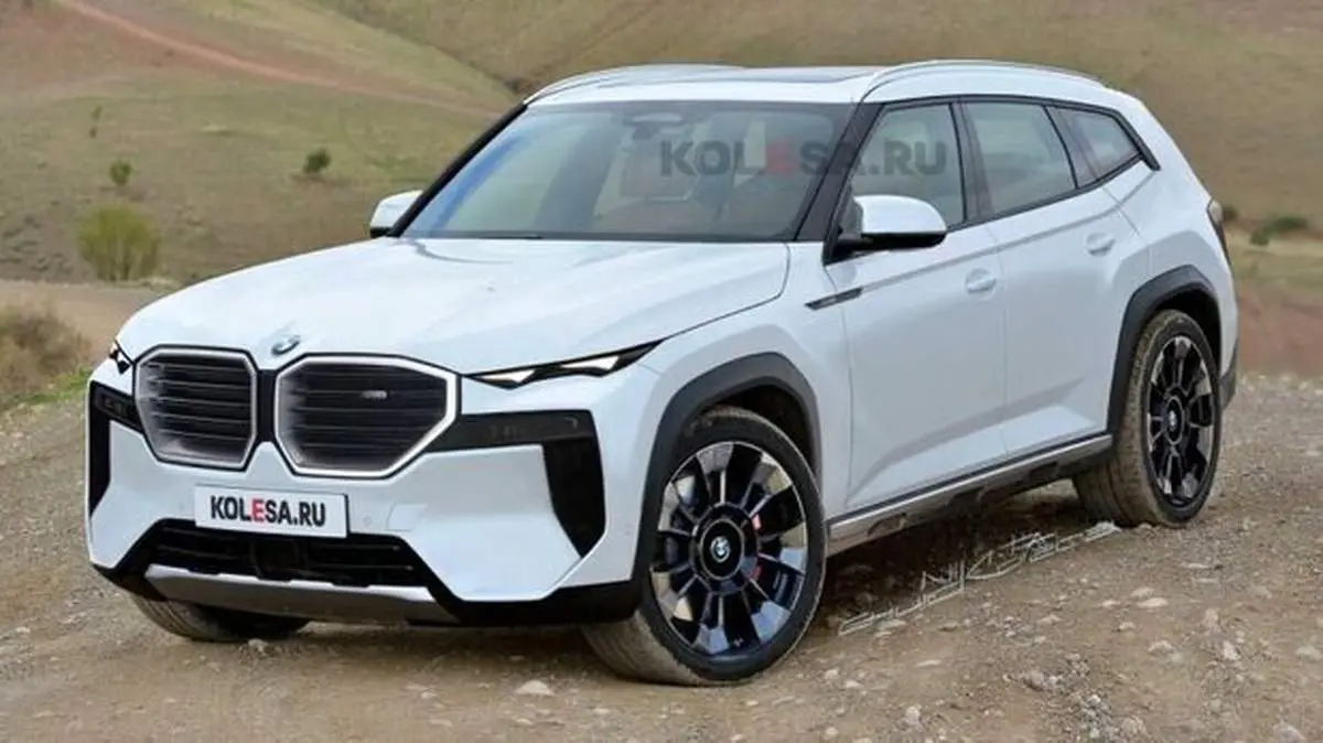 عکس‌های شاسی‌بلند 2023 BMW XM منتشر شد