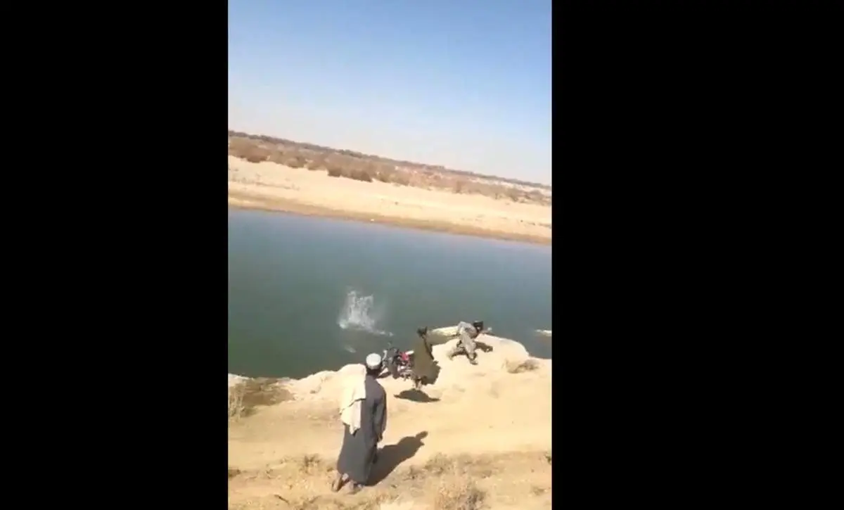 ماهیگیری هولناک به سبک طالبان! + فیلم