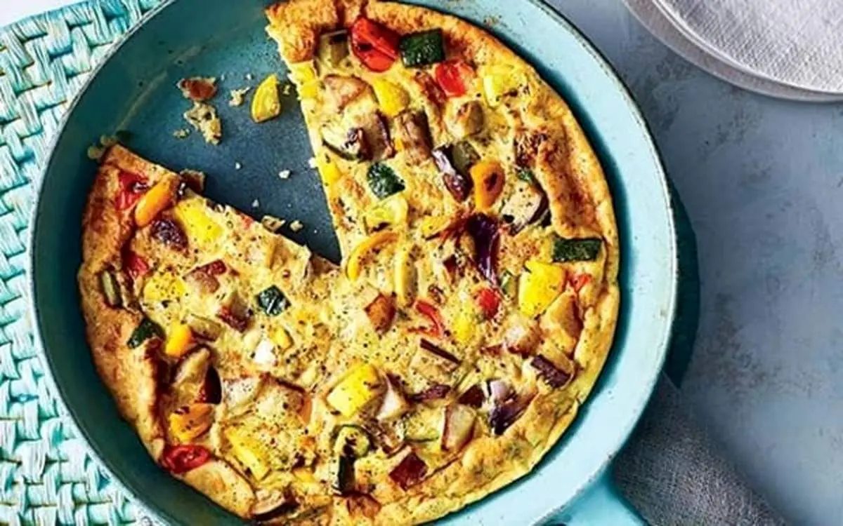 طرز تهیه املت سبزیجات