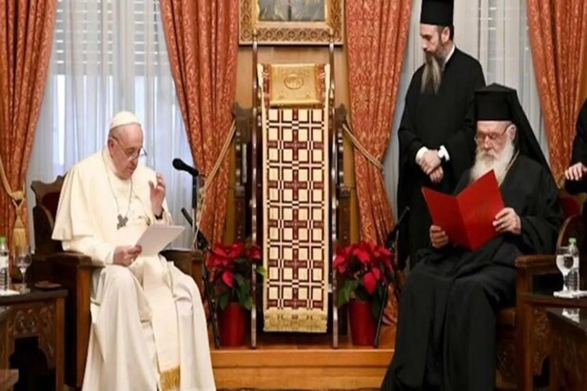 عذرخواهی پاپ از کلیسای ارتدوکس به خاطر اشتباهات کاتولیک‌ها