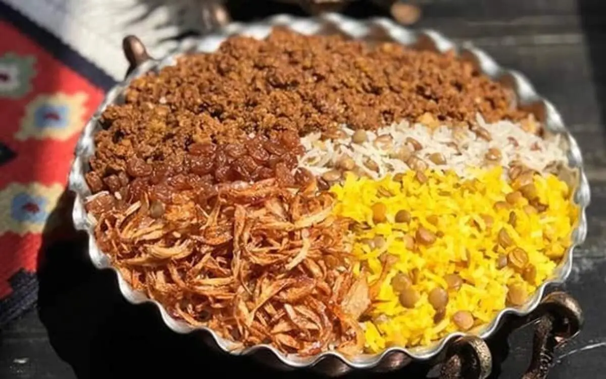طرز تهیه عدس پلو