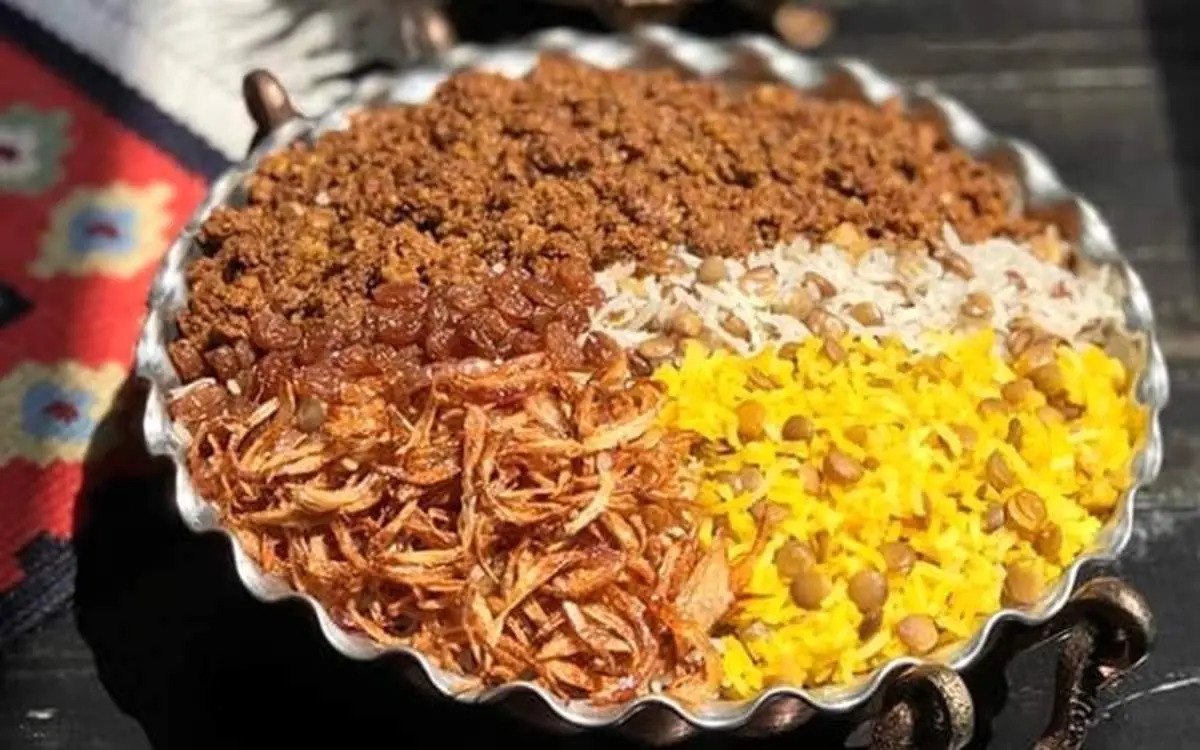 طرز تهیه عدس پلو