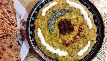 طرز تهیه حلیم بادمجان/ترفندی برای کشدار شدن این غذای خوشمزه