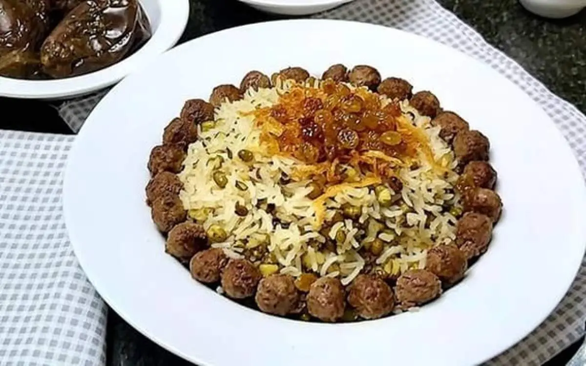 طرز تهیه ماش پلو