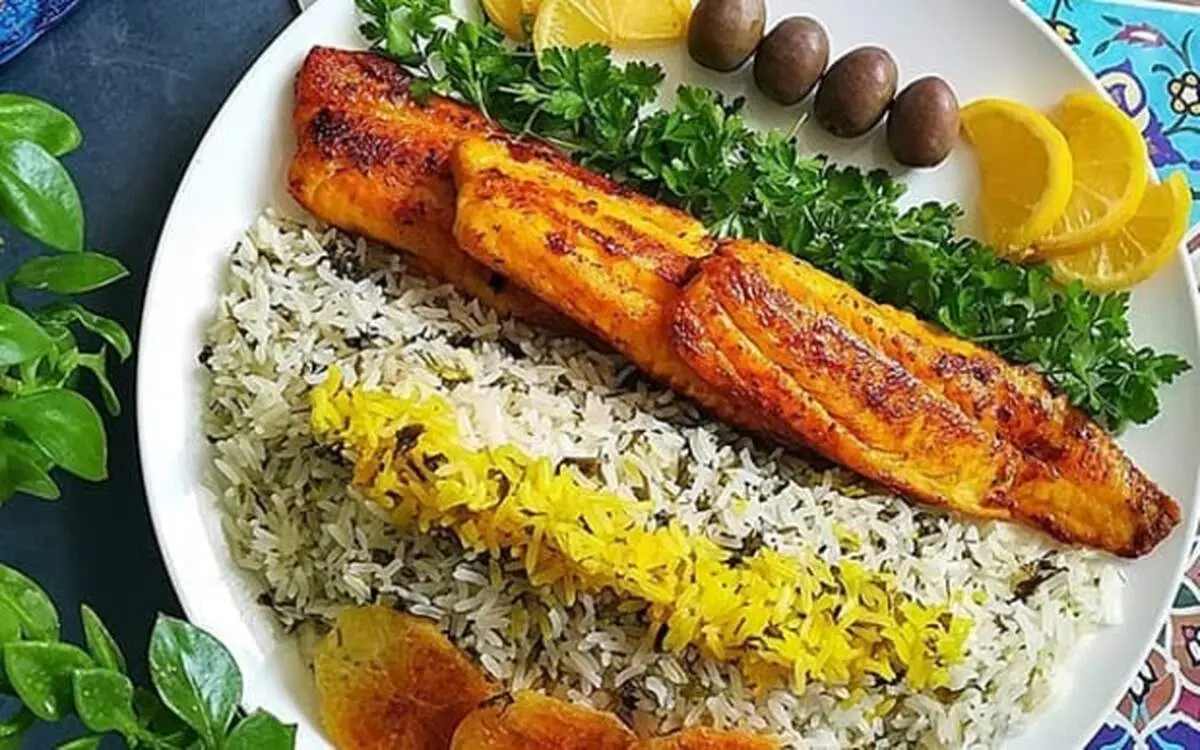 طرز تهیه سبزی پلو با ماهی