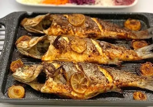 طرز تهیه خوراک ماهی با سس پرتقالی