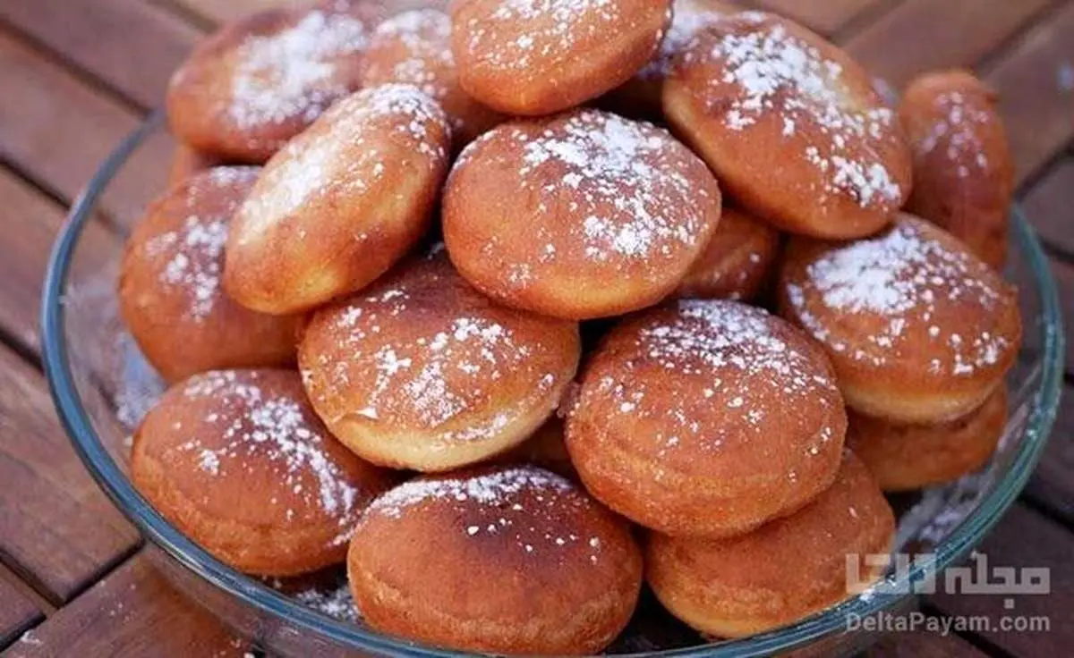 پیراشکی سیب شکری ، ساده و خوشمزه