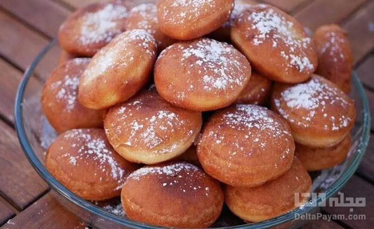 پیراشکی سیب شکری ، ساده و خوشمزه
