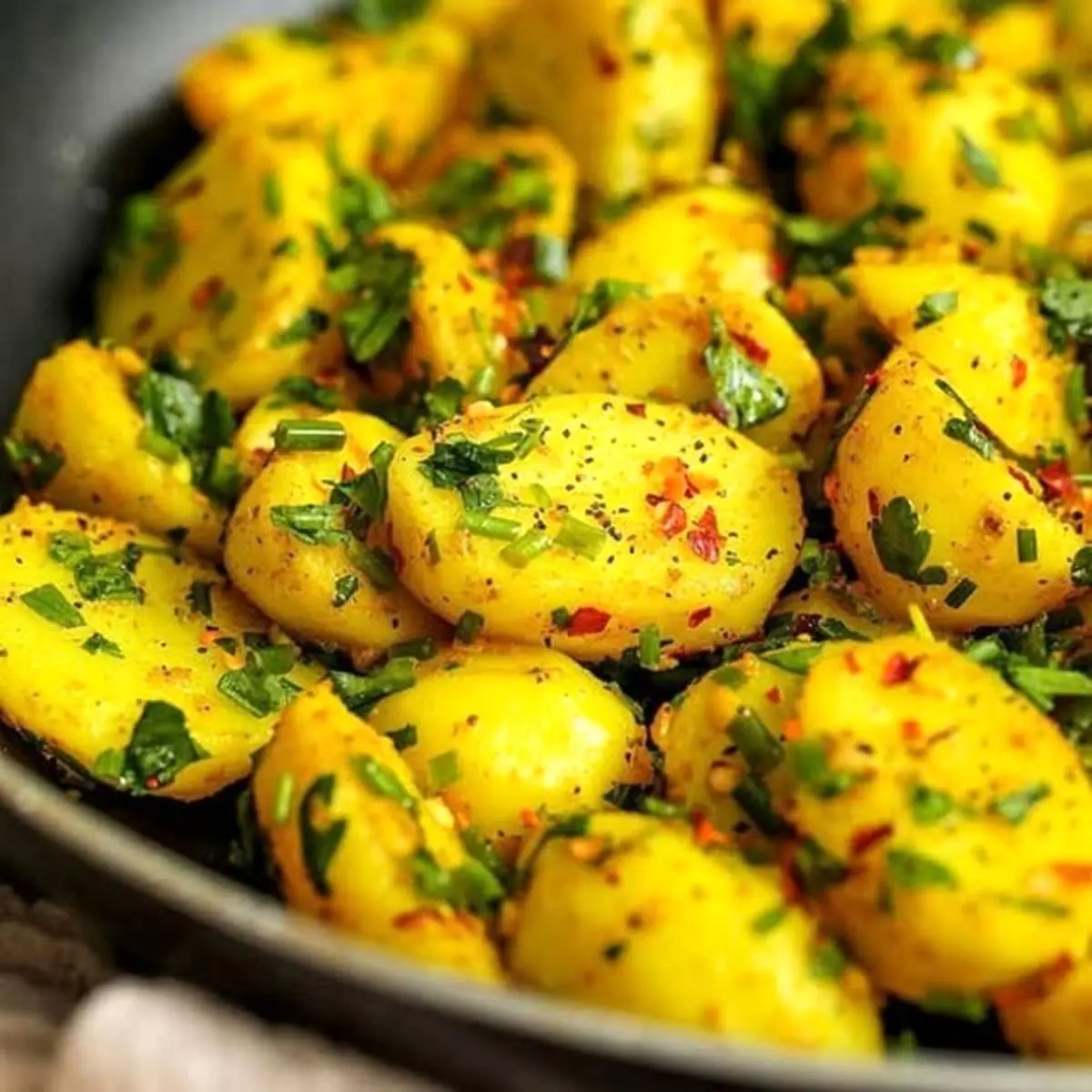 طرز تهیه سیب زمینی لیمویی