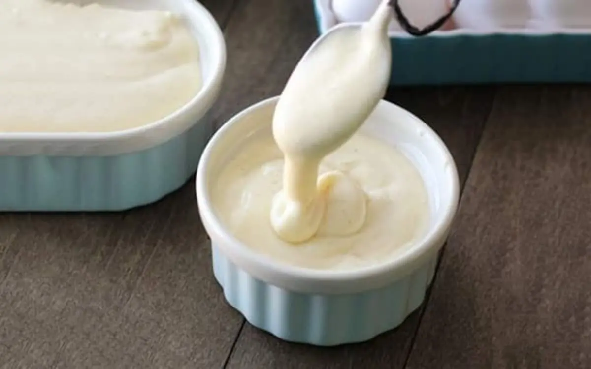 طرز تهیه کرم کاسترد