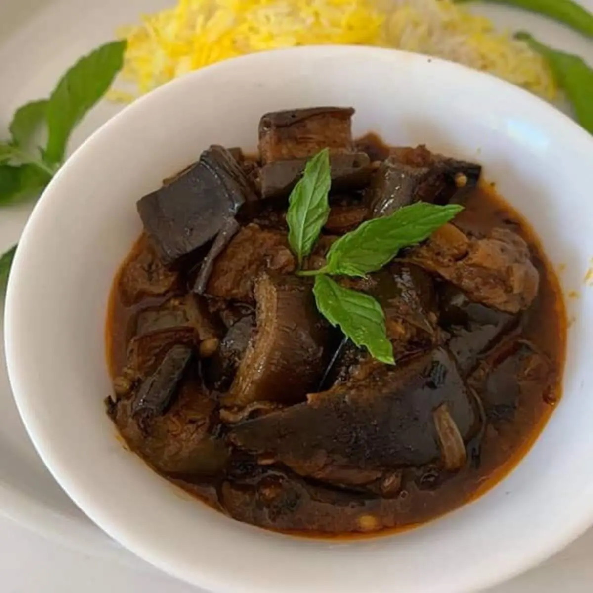 طرز تهیه بادمجان کاری هندی