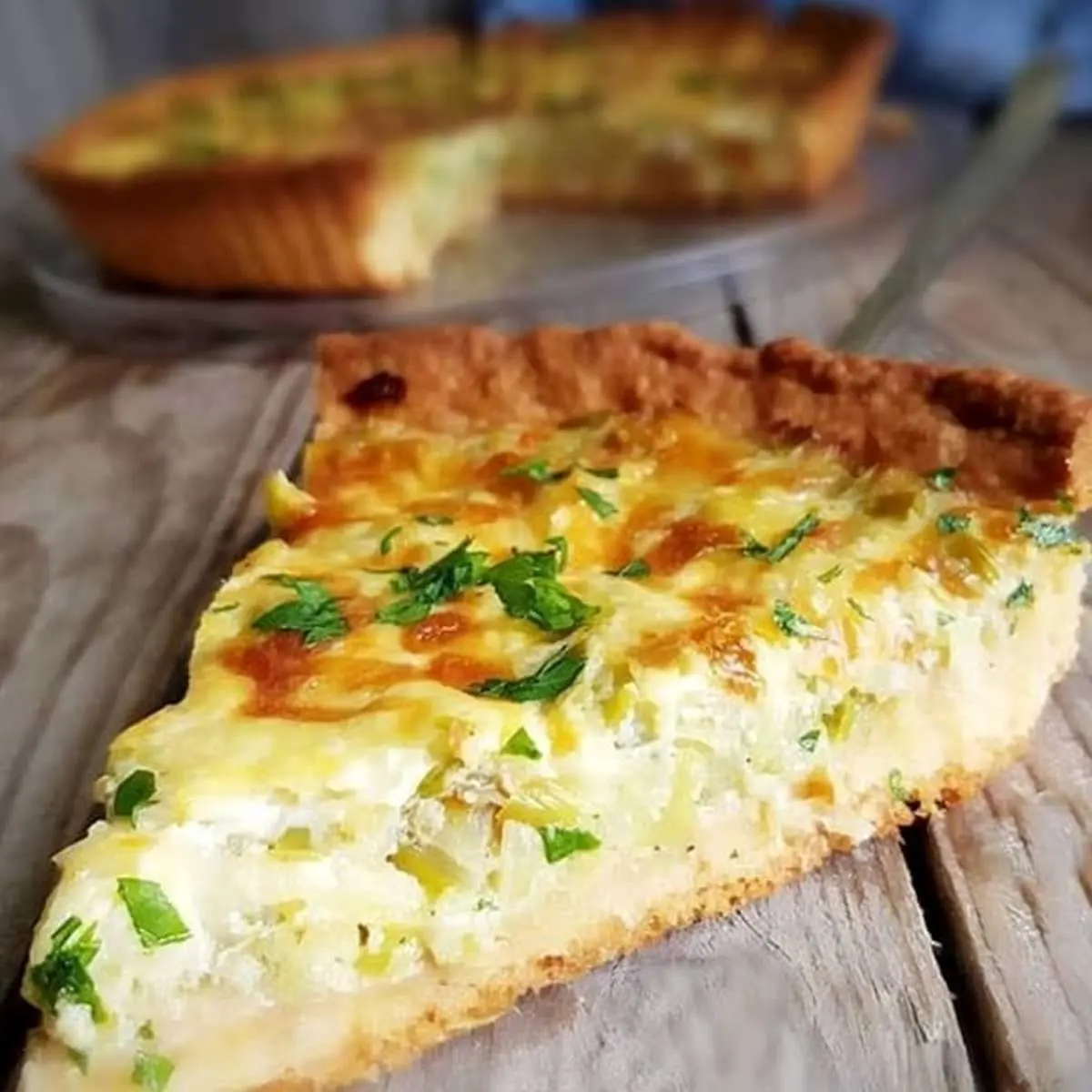 طرز تهیه کیش تره فرنگی