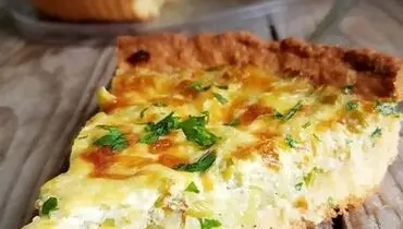 طرز تهیه کیش تره فرنگی