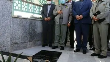 ادای احترام معاون رئیس جمهور به شهدای سمنان
