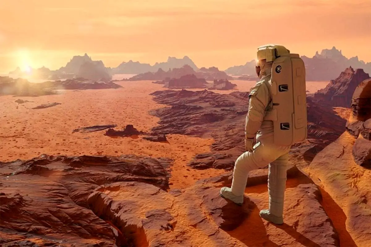 مریخ را از نزدیک‌ترین نمای ممکن ببینید + فیلم