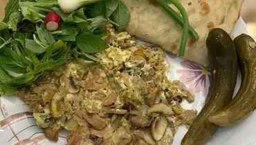 طرز تهیه املت تن ماهی