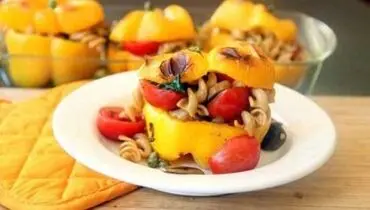 دلمه ماکارونی برای خانم‌هایی که دنبال خلاقیتند