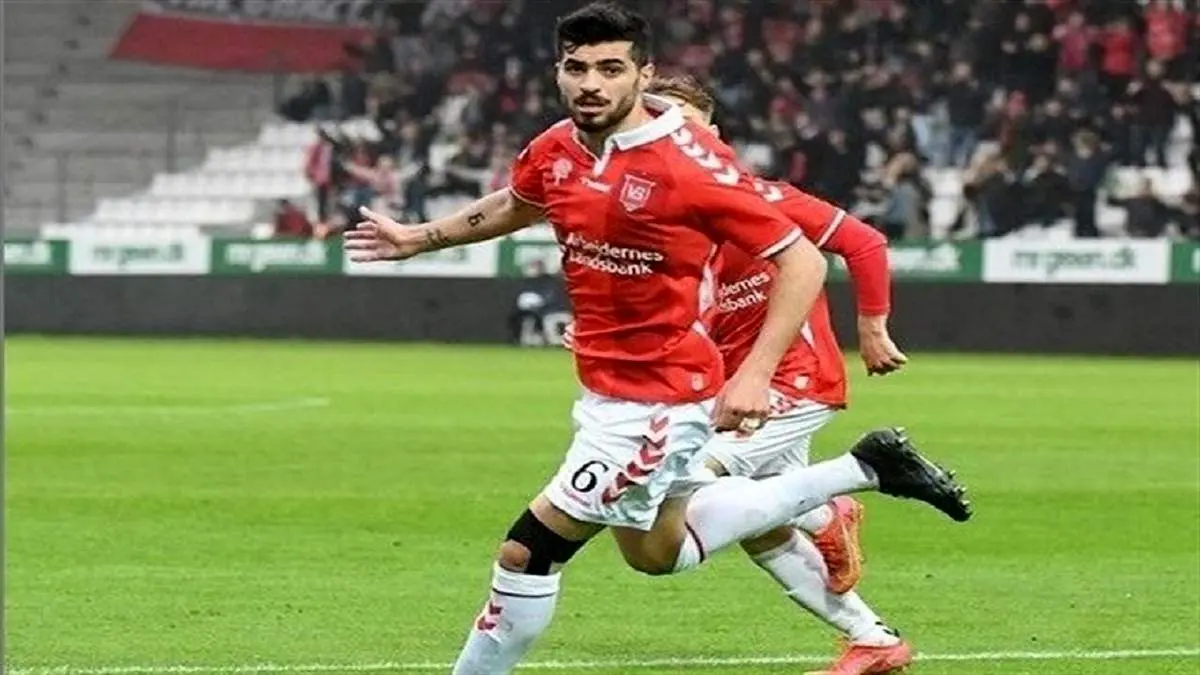 عزت اللهی نامزد برترین هافبک لیگ دانمارک شد